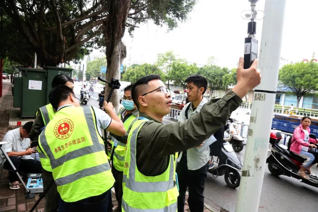 贵港市配合做好2020年声环境监测质量检查工作(图2)