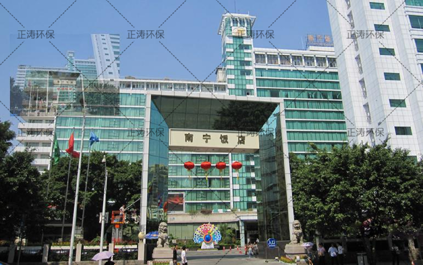 南宁饭店压缩机房噪声治理工程(图1)